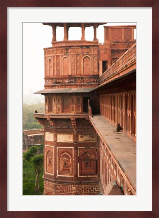 Framed Agra Fort, Agra, Uttar Pradesh, India Print