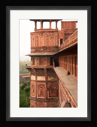 Framed Agra Fort, Agra, Uttar Pradesh, India Print