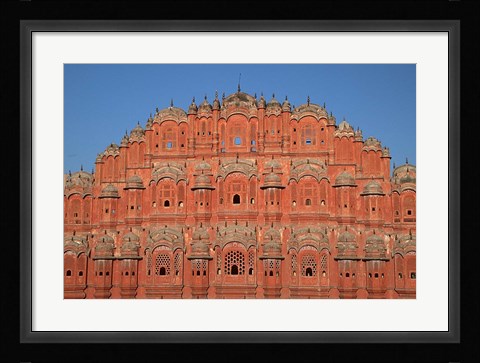 Framed Hawa Mahal (Palace of the Winds), Rajasthan, India Print