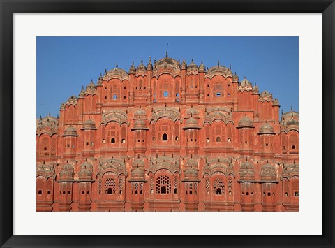 Framed Hawa Mahal (Palace of the Winds), Rajasthan, India Print
