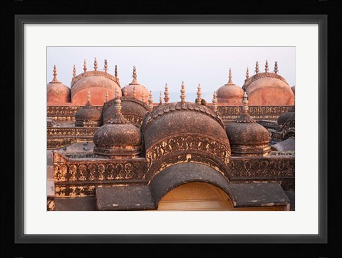 Framed Madhavendra Palace at sunset, Jaipur, Rajasthan, India Print