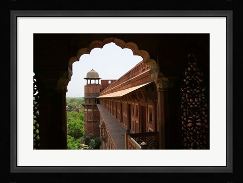 Framed Architecture of Agra Fort, India Print