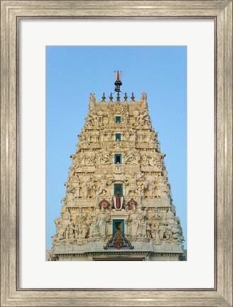 Framed Hindu Temple in Pushkar, Rajasthan, India Print