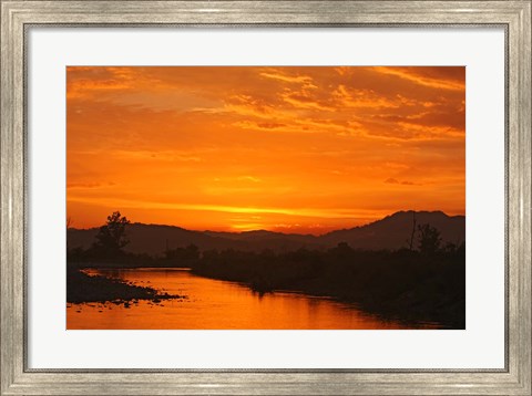 Framed Sunset Print