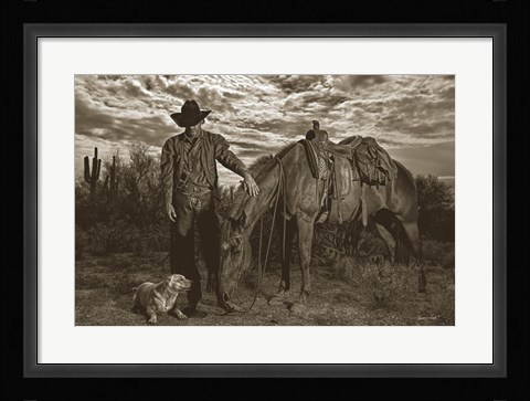 Framed Compadres Print