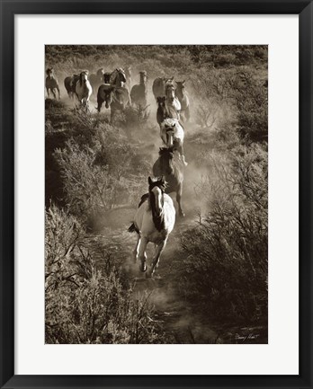 Framed Poetry in Motion Print