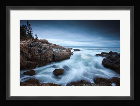 Framed Dawn in Acadia Print