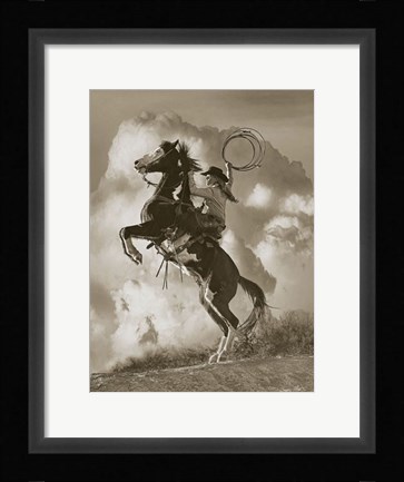 Framed Buckeye Beauty Print