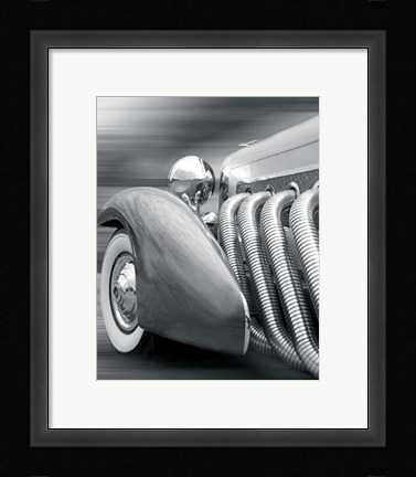 Framed Duesenberg in Motion Print