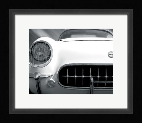 Framed Royal Corvette Print