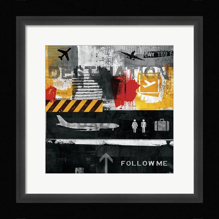 Framed Urban Style III Print