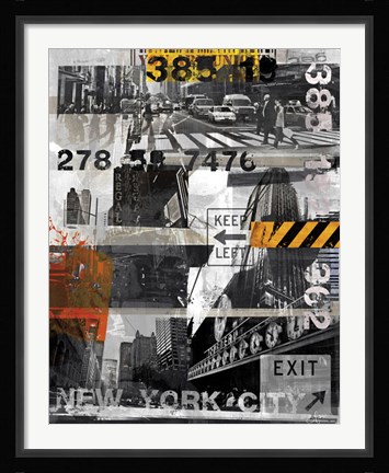 Framed New York Style XI Print