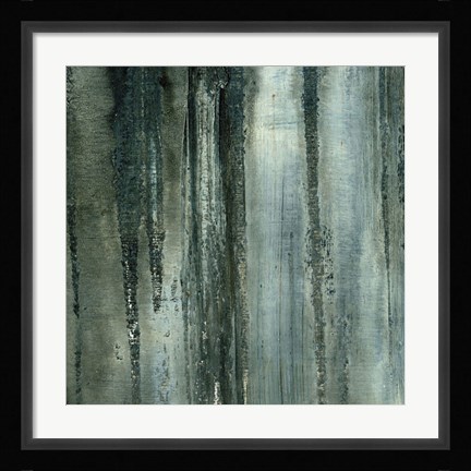 Framed Gunmetal III Print