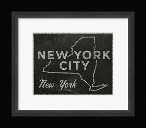 Framed New York City, New York Print