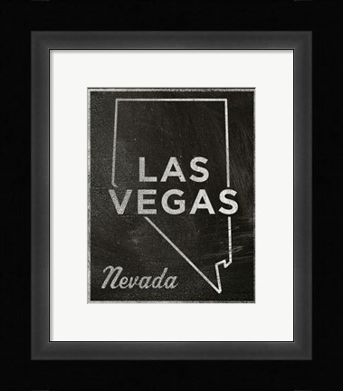 Framed Las Vegas, Nevada Print