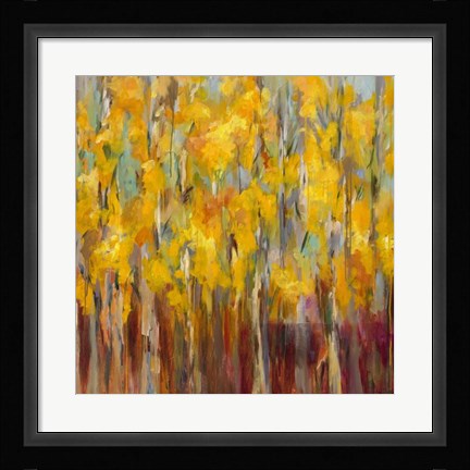 Framed Golden Angels in the Aspens Print