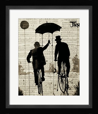 Framed Umbrella Print
