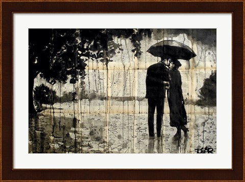 Framed Rainy Day Rendezvous Print