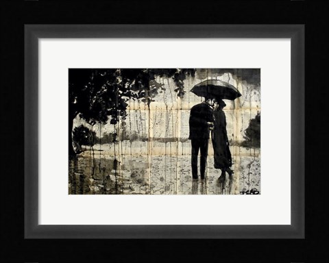 Framed Rainy Day Rendezvous Print