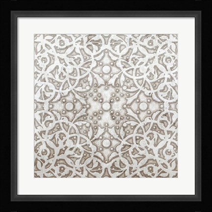 Framed Applique Print