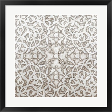 Framed Applique Print