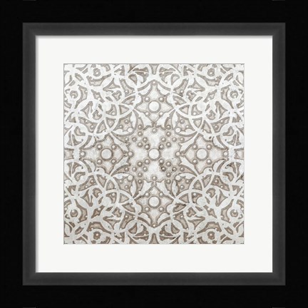 Framed Applique Print