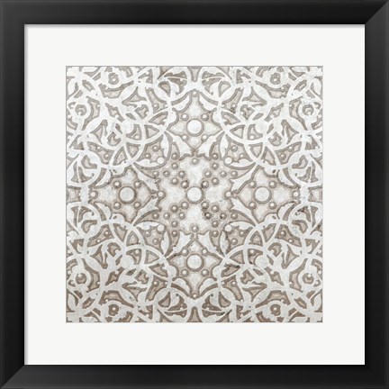 Framed Applique Print