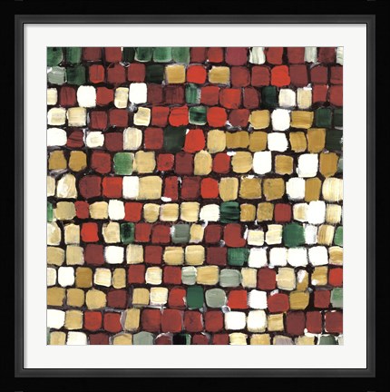 Framed Holiday Cobbles Print