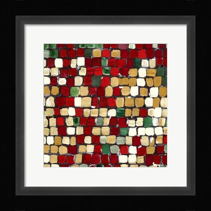 Framed Holiday Cobbles Print
