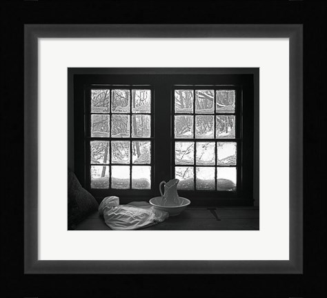 Framed Window Seat Blizzard Print