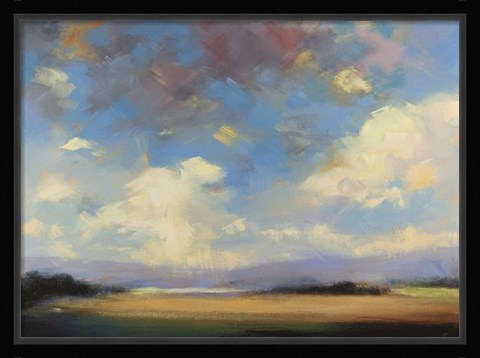 Framed Sky and Land II Print