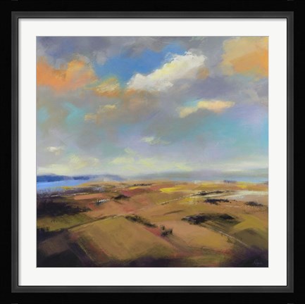 Framed Sky and Land I Print
