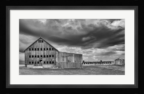 Framed Clouds from the South Print