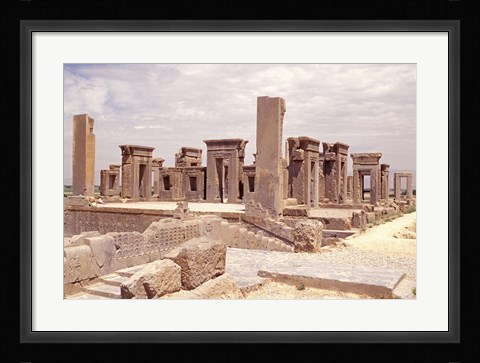 Framed Ruins, Persepolis, Iran Print