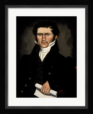 Framed Gentleman of Squire Williams House, ca. 1829 Print