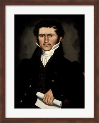 Framed Gentleman of Squire Williams House, ca. 1829 Print