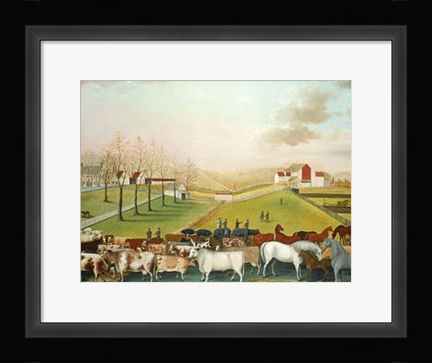 Framed Cornell Farm, 1848 Print