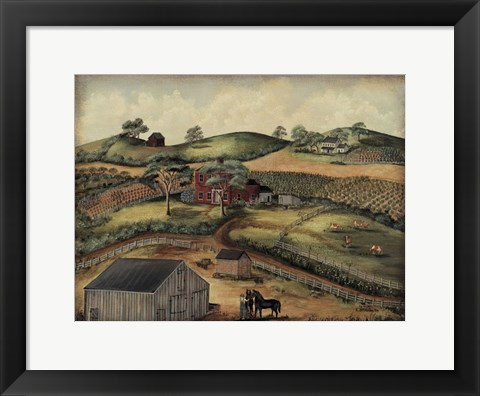 Framed Grampa's House Print