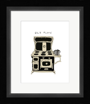 Framed Old Flame Print
