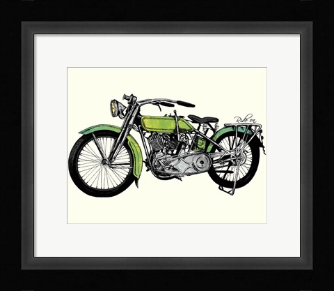 Framed Ride On Print