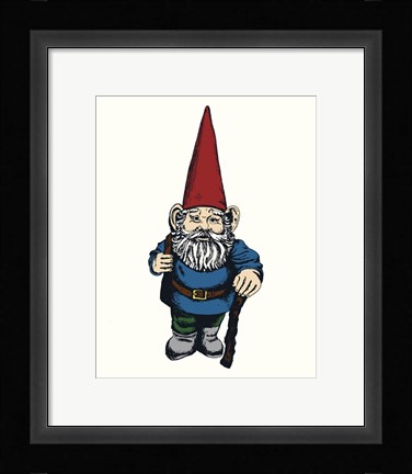 Framed Gnome Print