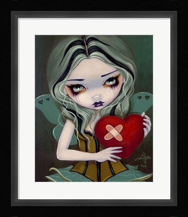 Framed Mending a Broken Heart Print