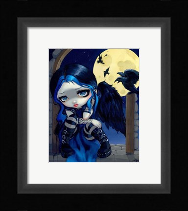 Framed Whispered Word Lenore Print