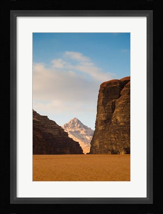 Framed Wadi Rum Desert, Jordan Print