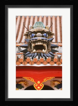 Framed Shuri Castle, Naha, Okinawa, Japan Print