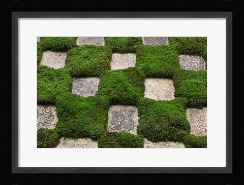 Framed Garden, Tofukuji Temple, Kyoto, Japan Print