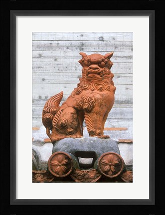 Framed Nakamura House, Shisah, Naha, Okinawa, Japan Print