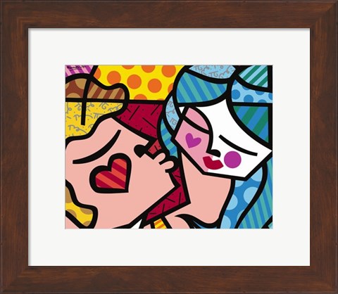 Framed Sweet Kisses Print