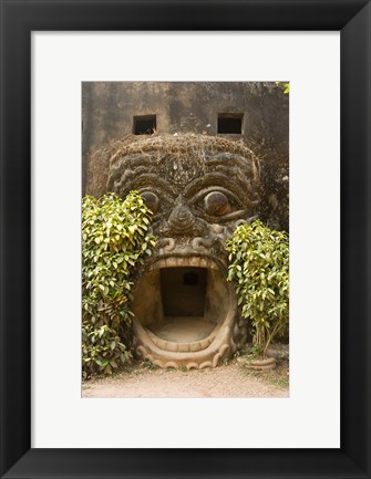 Framed Xieng Khuan, Buddha Park, Laos Print