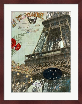 Framed La Vie Parisienne Print
